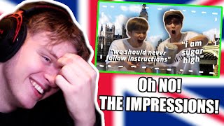 BRITISH GUY REACTS to johnny and mark's europe trip was a mess Reaction