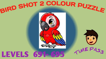 Bird sort 2 colour puzzle 🐦level 691-695#birdshort #birdsortcolorpuzzle #puzzlegame #birdpuzzle