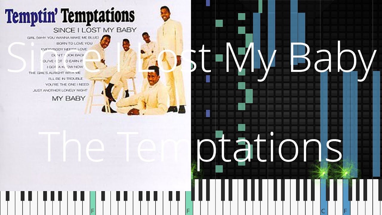 Since I Lost My Baby The Temptations Synthesia Piano Tutorial YouTube since i lost my baby the temptations synthesia piano tutorial youtube