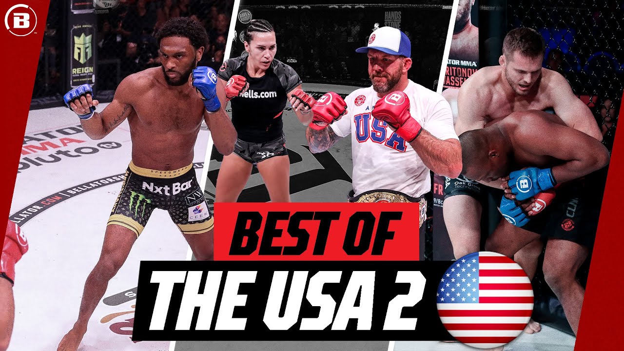 The Very BEST of The USA! 🇺🇸 | Part 2 | Bellator MMA