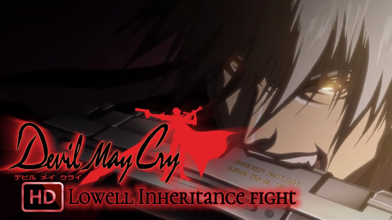 Devil May Cry Anime: Dante vs. Abigail/Sid - Full Fight (English