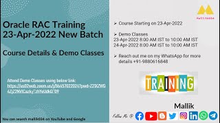 Day_1-Demo_Session_1-RAC Course Introduction & Basics Of RAC Architecture