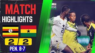Uganda 2-2 Ghana [Pen. 8-7] - Goals, Pen Highlights - U-17 World Cup Playoffs