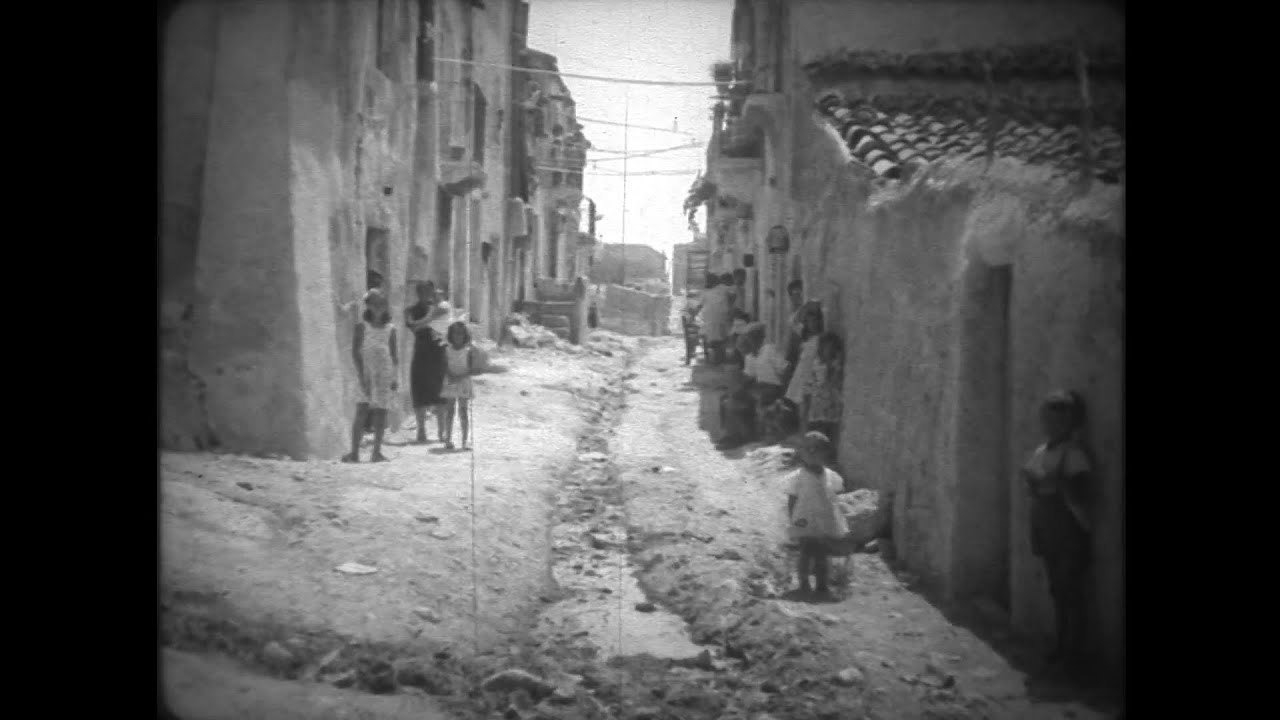 Palma di Montechiaro del 1961 Documentario Partito Socialista - Città del Gattopardo  Palazzo Ducale