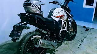 Modifikasi Yamaha Byson lampu  pesek
