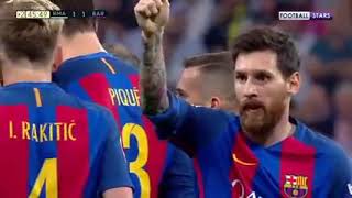 ملخص مباراة برشلونة(3-2) وريال مدريد