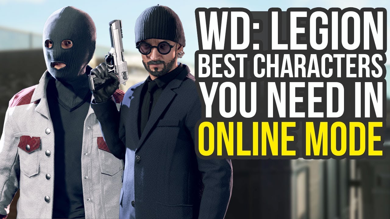 WATCH DOGS LEGION MELHORES PERSONAGENS DO ONLINE 