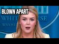 Trump Press Secretary SINKS After Qatar Jet Lies Immediately Proven Wrong By Key Detail