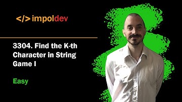 Find the K th Character in String Game I | LeetCode 3304 - Python