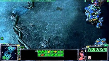 StarCraft 2 Nuke and air attack