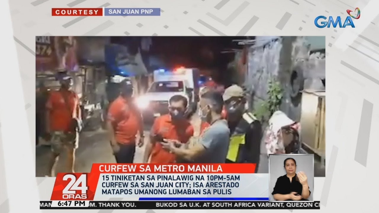 San Juan, Caloocan, Muntinlupa reimpose curfews as COVID cases rise