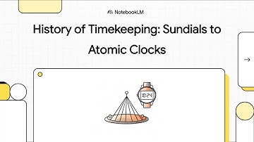 History of Timekeeping  Sundials to Atomic Clocks