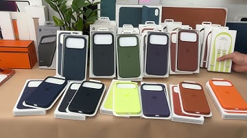 Trên tay tất cả ốp iPhone 17 Pro Max chính hãng Apple