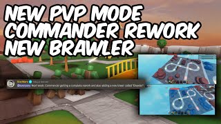 UPCOMING PVP MODE TEST | COMMANDER REWORK | NEW BRAWLER TOWER | Tower Defense Simulator | ROBLOX