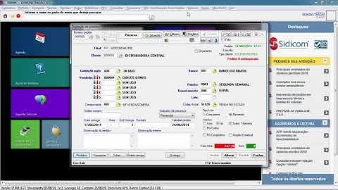 Ordens de Serviço - sistema ERP Sidicom