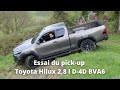 Essai du pickup toyota hilux 28 l d4d bva6