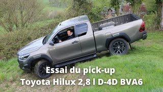 Essai Du Pick-Up Toyota Hilux 28 L D-4D Bva6