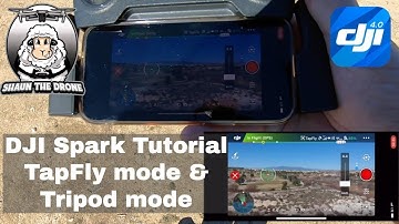 DJI Spark Tutorial | TapFly & Tripod modes 2022 #shaunthedrone