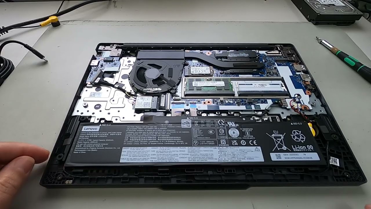 Lenovo ThinkPad E16 Gen 2 512GB NVME to 1TB NVME upgrade (M.2 2230 - M.2 2280)