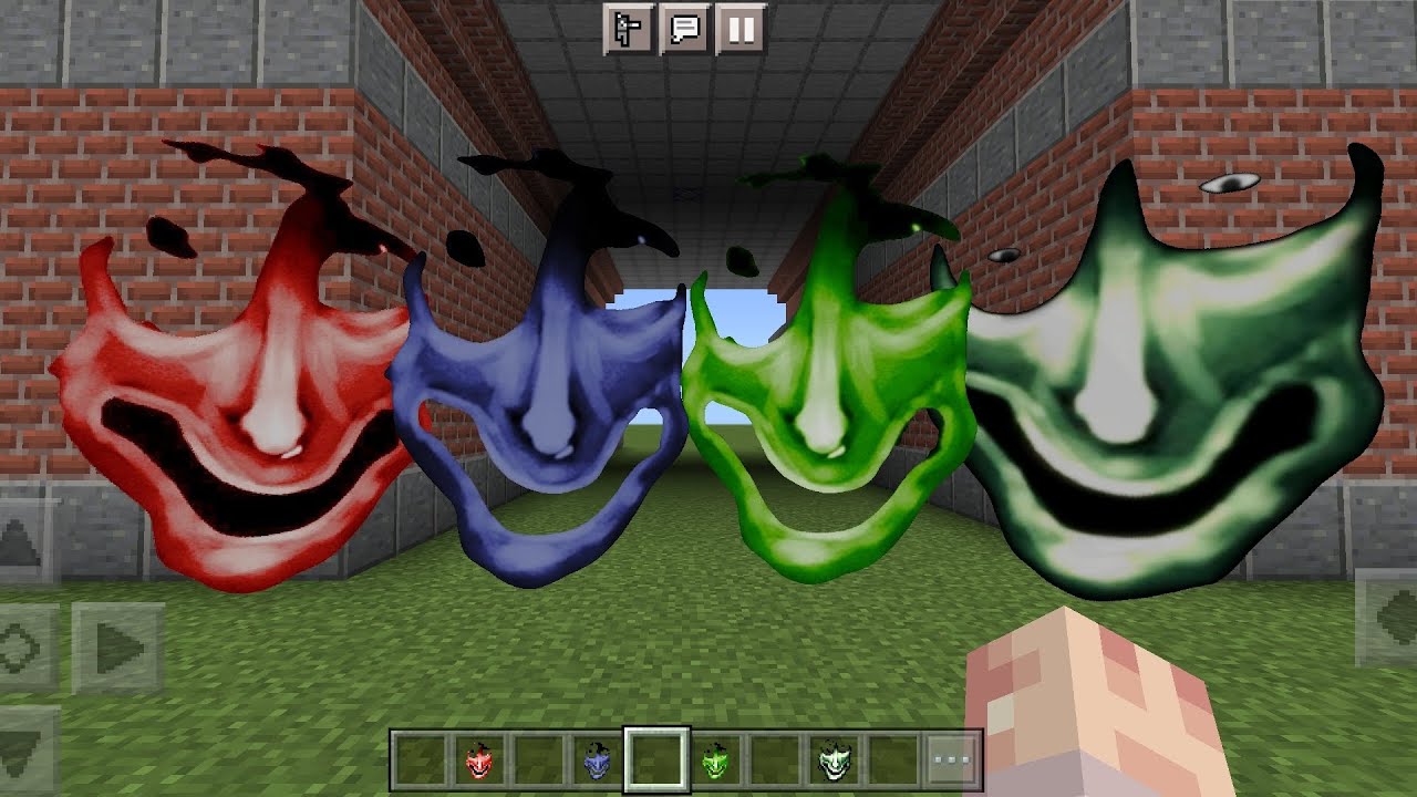 test | Trauma Family Nextbots [Red, Blue, Green, DarkGreen] | Minecraft PE Addon