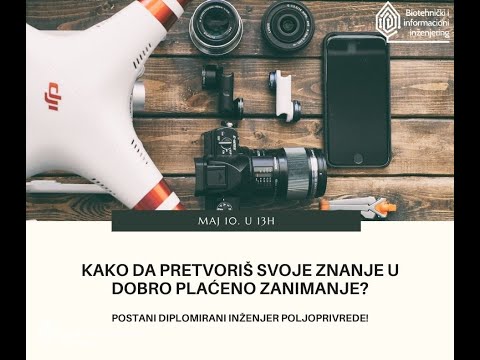 Webinar 1: Postani Diplomirani inženjer poljoprivrede