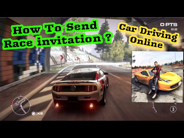 How To Send Race Invitation In Car Driving Online