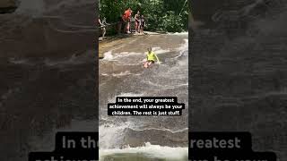 Sliding Rock in the Pisgah National Forest Brevard County North Carolina #brevardcountync