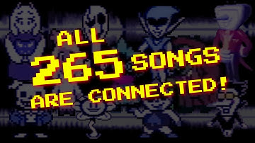 Every Undertale & Deltarune Track Is CONNECTED!! (with Chapters 3+4)