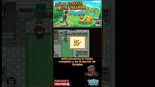 Pokémon Añil 4.0 | Jugar con Pikachu o Eevee inicial es así de FÁCIL #shorts #pokemon #pokémonañil