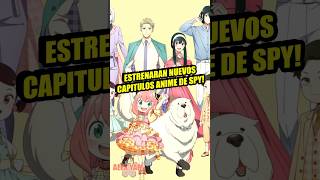 Por Fin Anya Y Damian Regresan Spy X Family Anuncia Nuevos Capítulos Inéditos Spy X Family