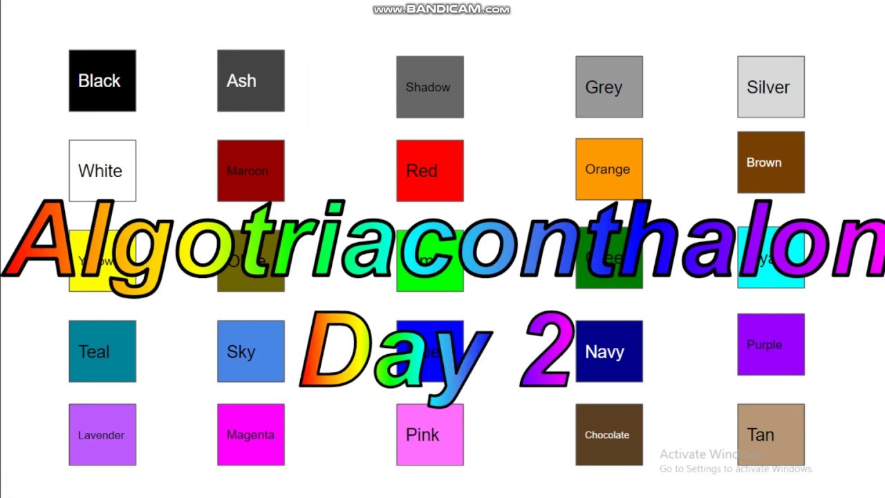 Algotriaconthalon Day 2 - YouTube