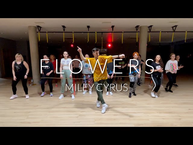 FLOWERS - Miley Cyrus | Zumba choreo Damian Jabłoński class=