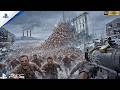 Surviving the Ultimate Zombie Storm Power Grid Attack | Looks Scary Ultra Realistic | PS5 4K