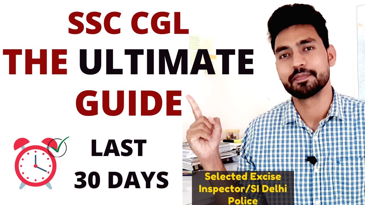 SSC CGL Last 1 Month Strategy: Important Topics | Dos and Don'ts - YouTube