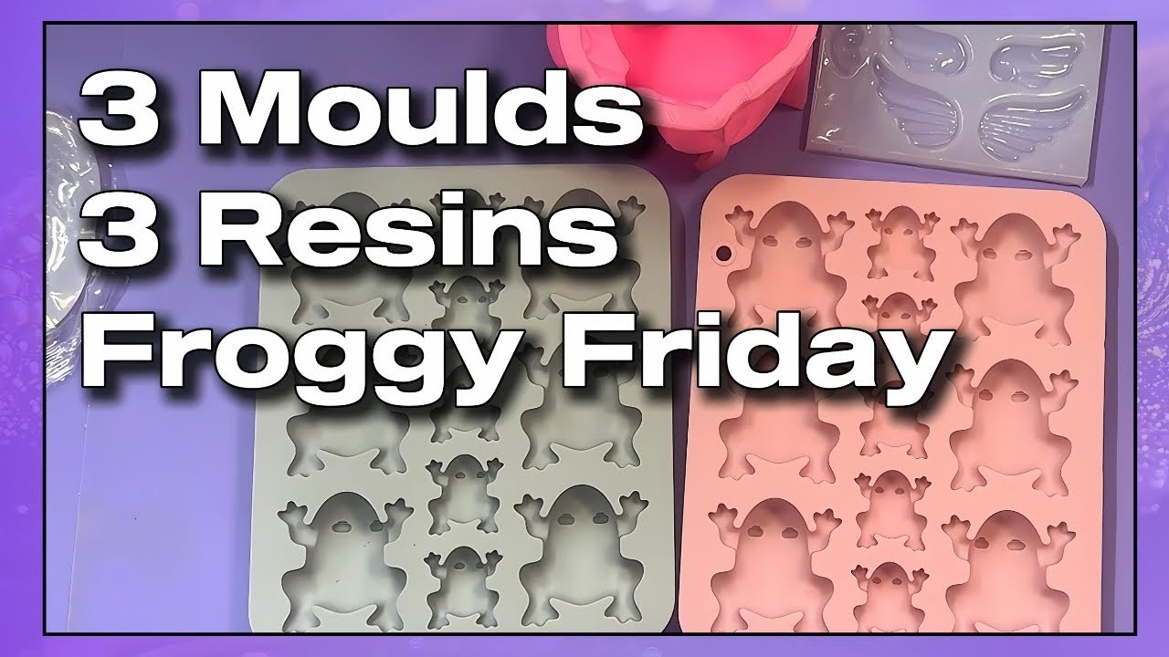 НОВЫЙ способ использования смолы Apex Quantum и множество лягушек 