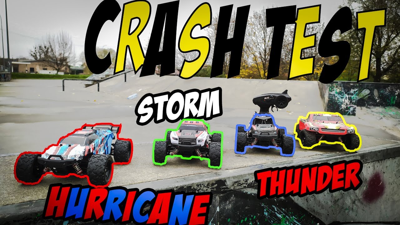 (Crash) Test NAJLEPSZYCH MODELI NA START - Burza / Grzmot / Huragan