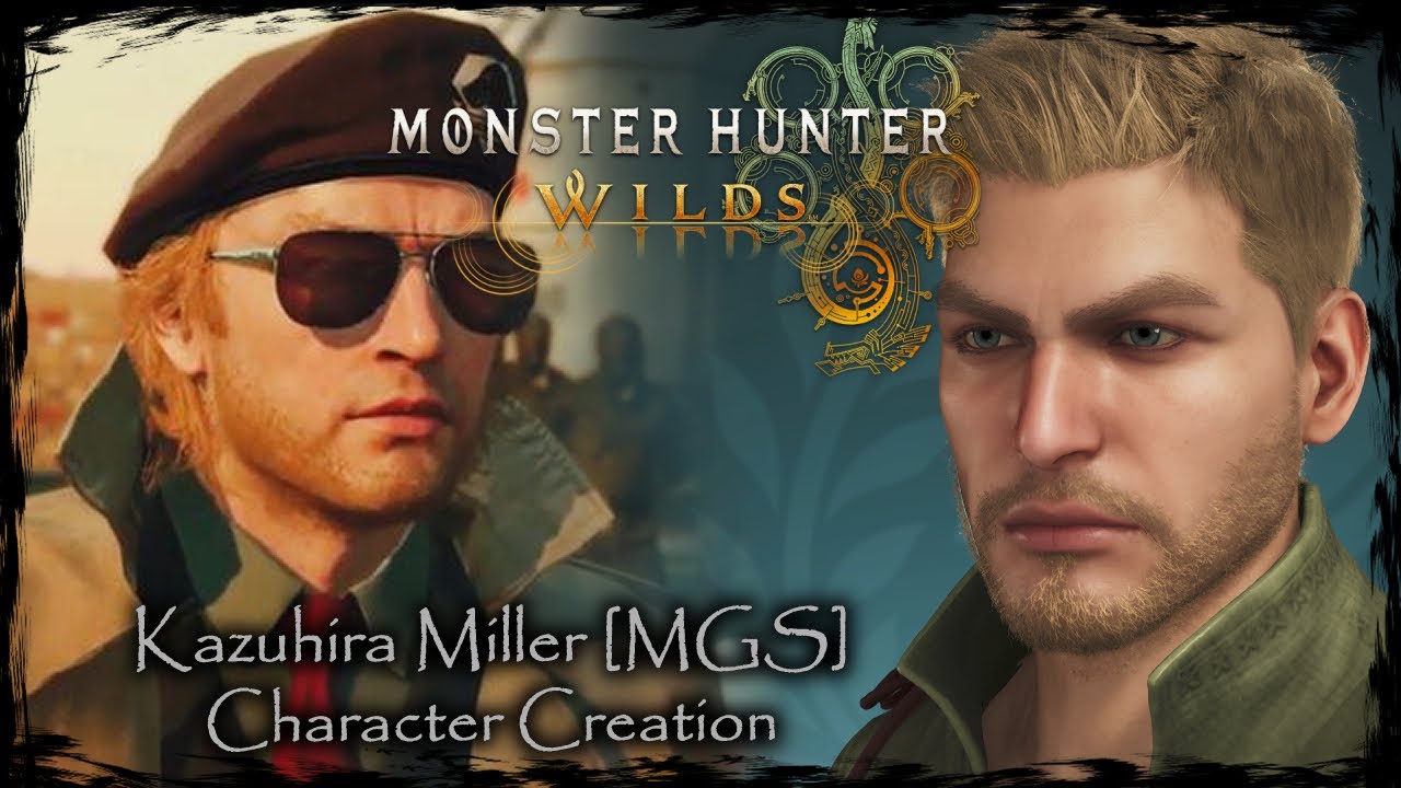 MONSTER HUNTER WILDS || Kazuhira Miller [MGSV] - Male Character ...