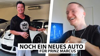 Justin reagiert auf Prinz Marcus' neuen 800.000€ Porsche.. | Reaktion