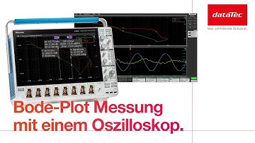Measuring a Bode/control loop response using a Tektronix MSO6 oscilloscope