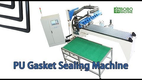 Automatic polyurethane foam gasket seal pouring machine for electric cabinet