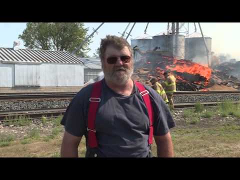 Spot News   Grain Elevator Fire