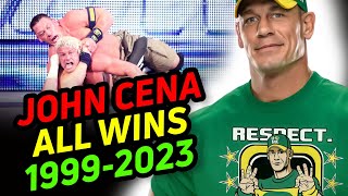 WWE John Cena -  Every wins in Career | 1999 - 2023