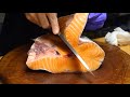 World's No. 1 Top Cutting Skills for Bluefin Tuna Yellowfin Tuna Salmon