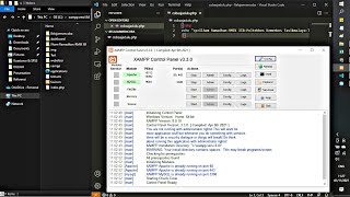 Cara membuat Folder Project di XAMPP dalam Pembuatan Sintaks Dasar PHP ~ Algoritma dan Pemrograman
