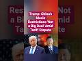 Trump: China's Movie Restrictions 'Not a Big Deal' Amid Tariff Dispute
