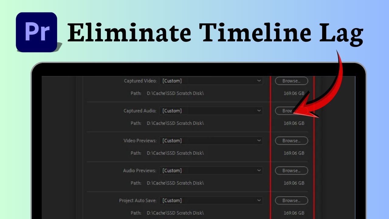 How to fix Adobe Premiere Pro lagging and slow performance - YouTube