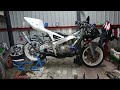 NSR250R タイガパフォーマンス レース用シートカウル取り付け
