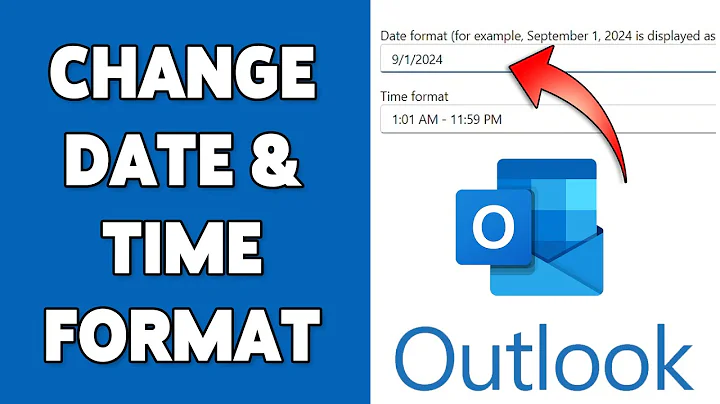 How To Change Date And Time Format In Outlook 2024 | Customize Microsoft Outlook Calendar