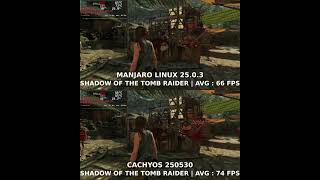 Cachyos VS Manjaro | Linux Gaming Benchmarks #linuxandbenchmark #gaming #gamingonlinux