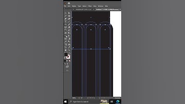 How to design a pencil icon Adobe illustrator #shorts #shortsvideo #pencil #icon